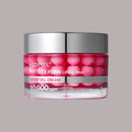 Medipeel Photo Ex PDRN Lifting Shot Gel Cream on a jar with silver lid on a beige background