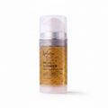 Walastique Beauty Walnut facial cleanser  in a pump bottle on a white background .